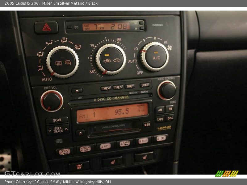 Millenium Silver Metallic / Black 2005 Lexus IS 300