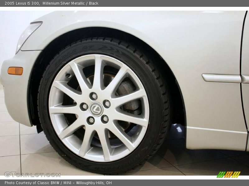 Millenium Silver Metallic / Black 2005 Lexus IS 300