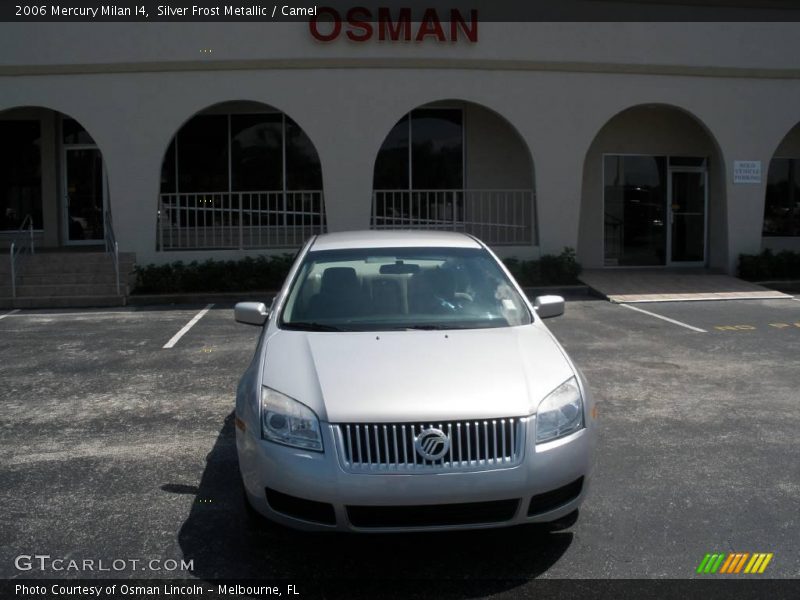Silver Frost Metallic / Camel 2006 Mercury Milan I4