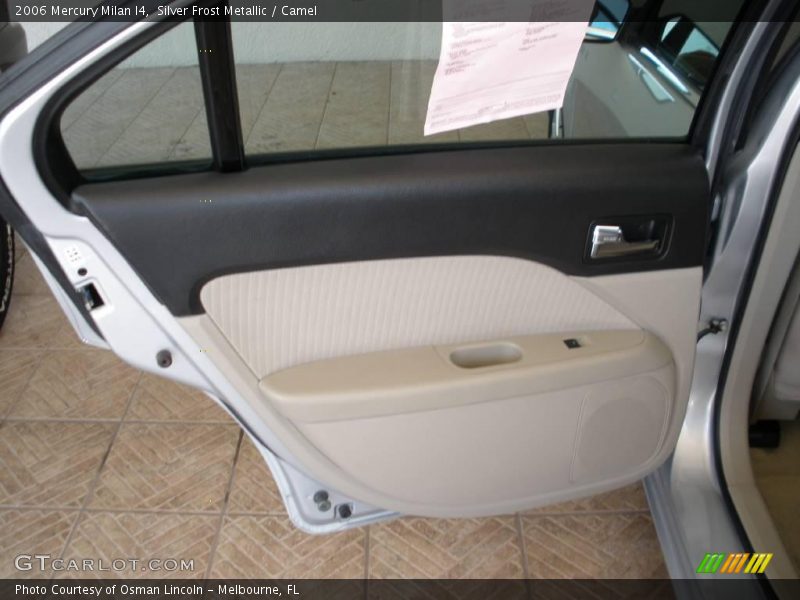 Silver Frost Metallic / Camel 2006 Mercury Milan I4