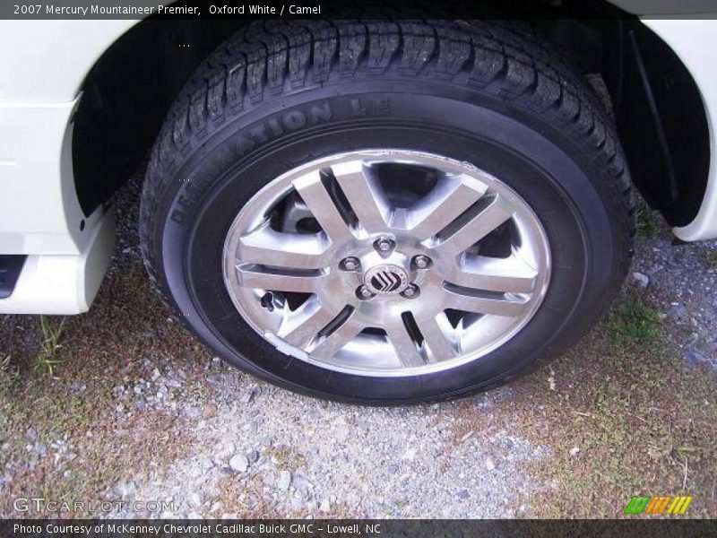Oxford White / Camel 2007 Mercury Mountaineer Premier