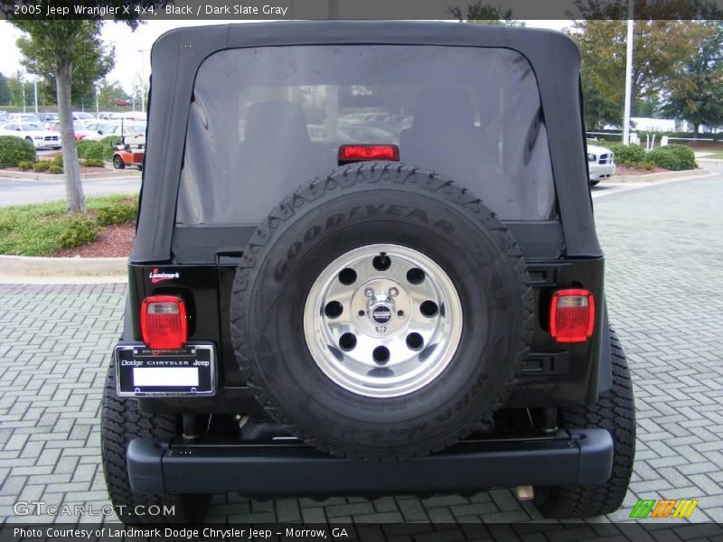 Black / Dark Slate Gray 2005 Jeep Wrangler X 4x4