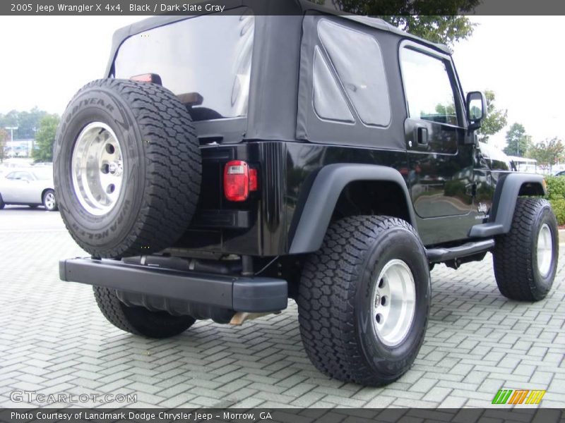 Black / Dark Slate Gray 2005 Jeep Wrangler X 4x4