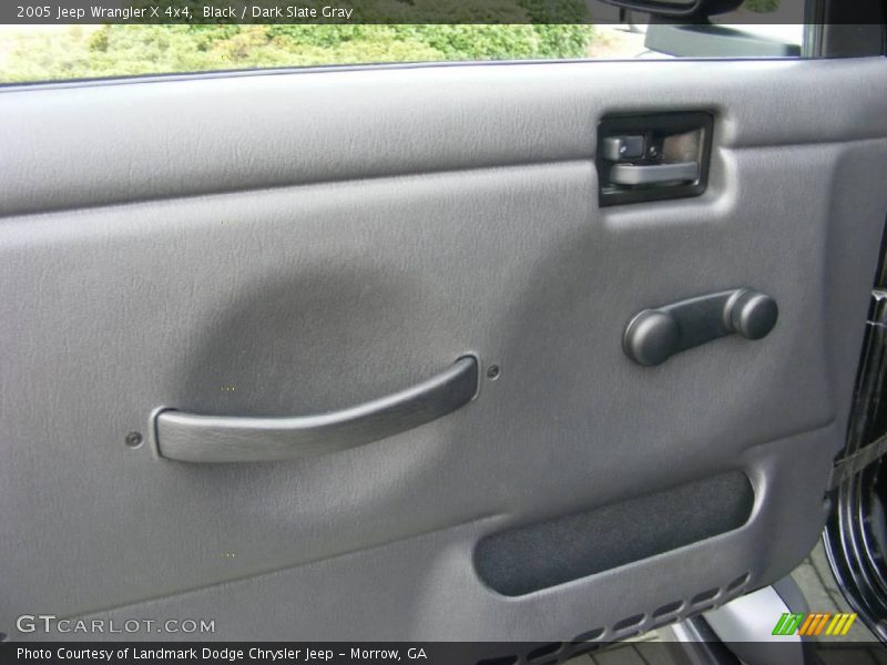 Black / Dark Slate Gray 2005 Jeep Wrangler X 4x4