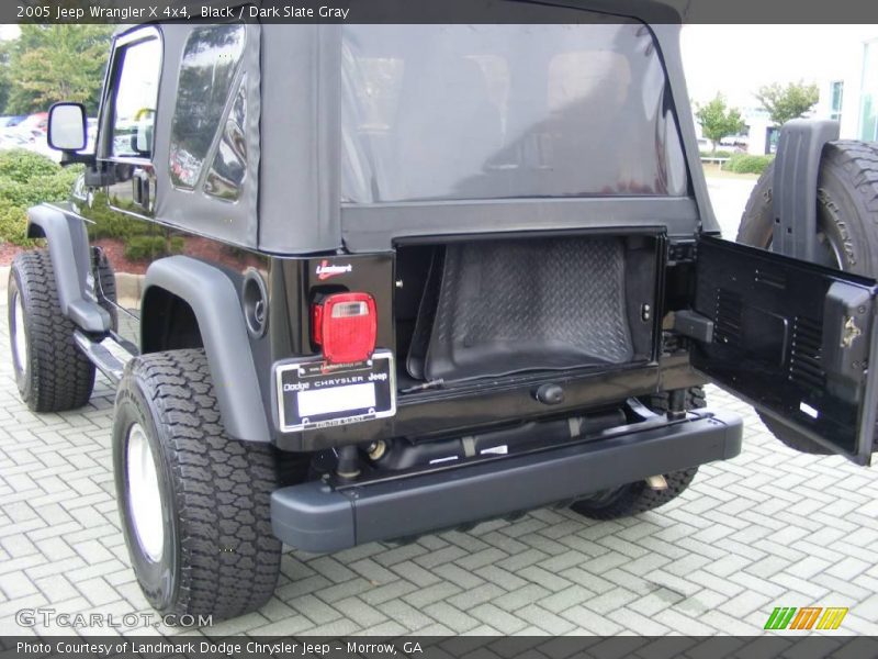 Black / Dark Slate Gray 2005 Jeep Wrangler X 4x4