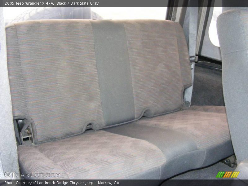 Black / Dark Slate Gray 2005 Jeep Wrangler X 4x4