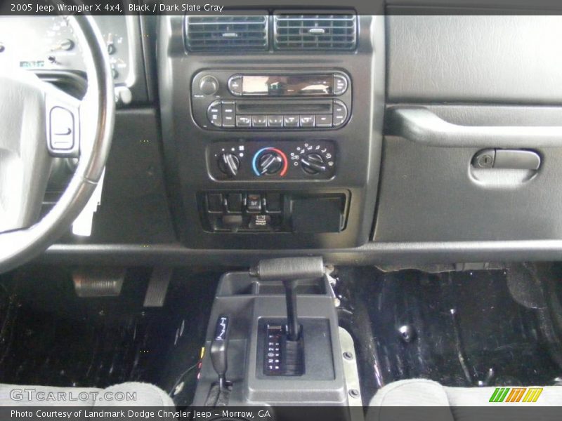 Black / Dark Slate Gray 2005 Jeep Wrangler X 4x4