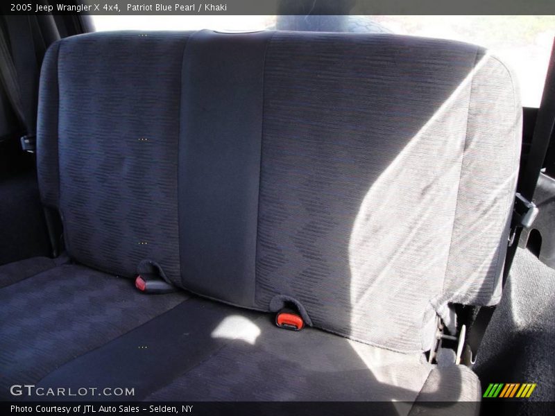 Patriot Blue Pearl / Khaki 2005 Jeep Wrangler X 4x4