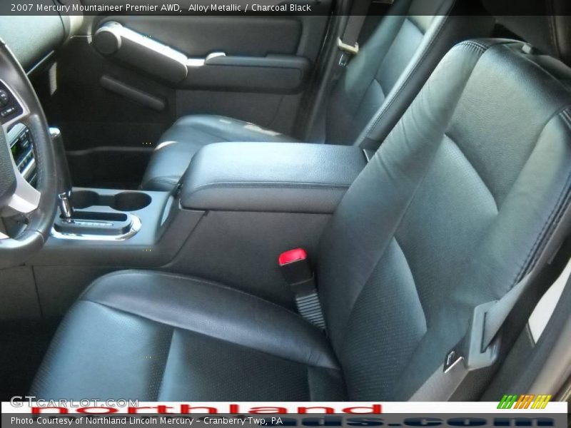 Alloy Metallic / Charcoal Black 2007 Mercury Mountaineer Premier AWD
