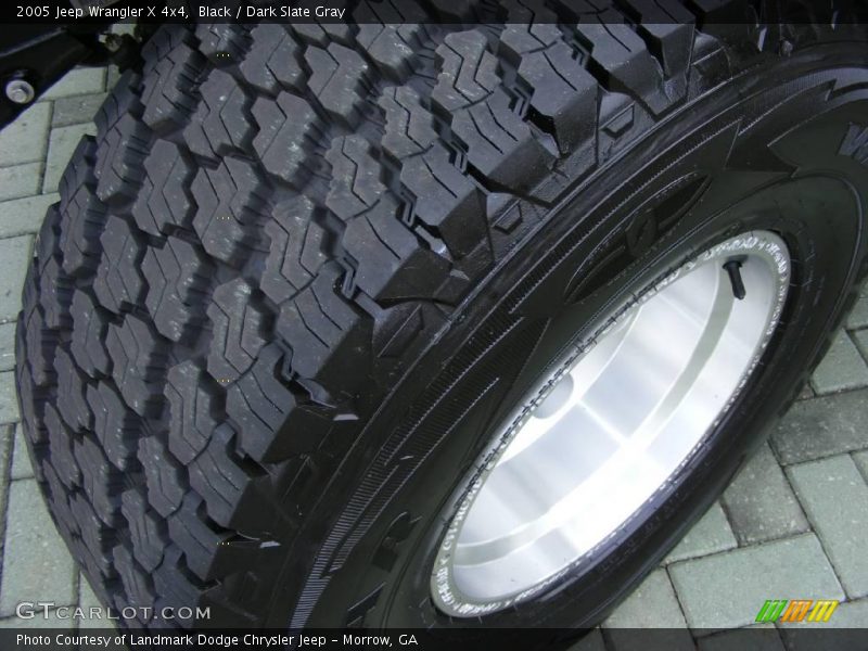 Black / Dark Slate Gray 2005 Jeep Wrangler X 4x4