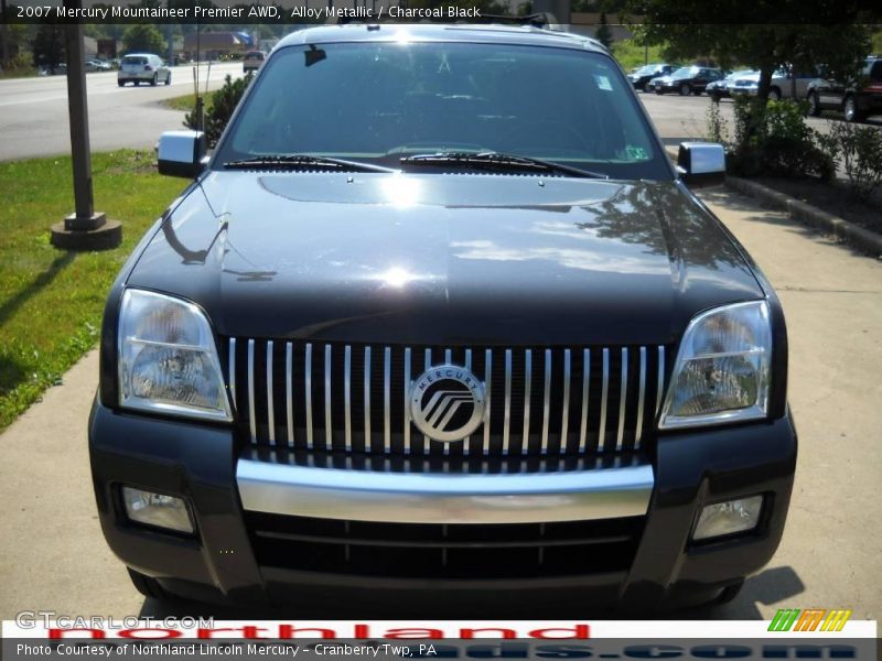 Alloy Metallic / Charcoal Black 2007 Mercury Mountaineer Premier AWD