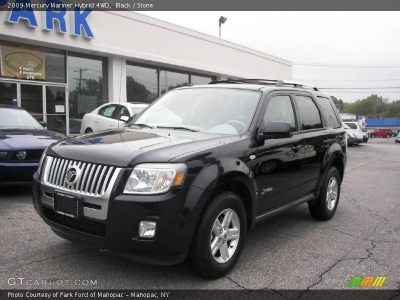 Black / Stone 2009 Mercury Mariner Hybrid 4WD