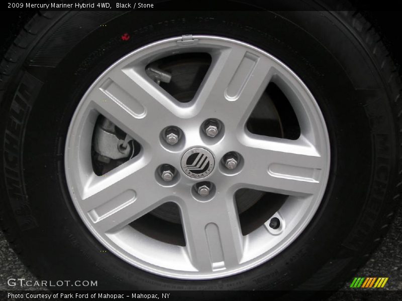 Black / Stone 2009 Mercury Mariner Hybrid 4WD