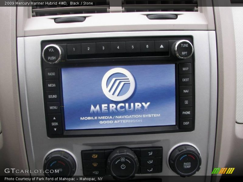 Black / Stone 2009 Mercury Mariner Hybrid 4WD