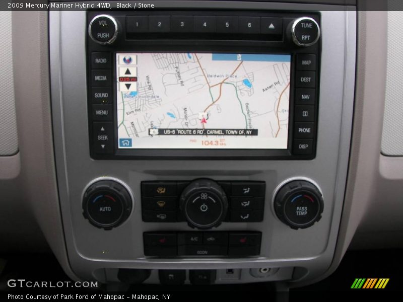 Black / Stone 2009 Mercury Mariner Hybrid 4WD