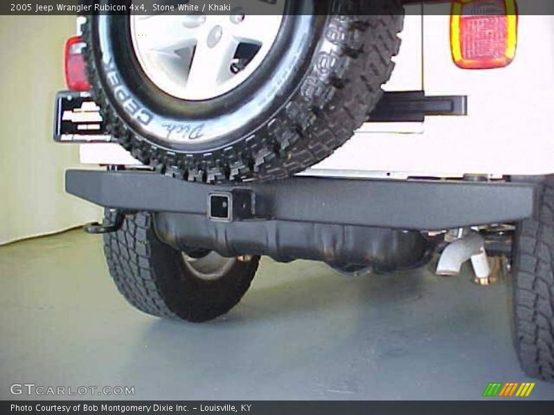 Stone White / Khaki 2005 Jeep Wrangler Rubicon 4x4