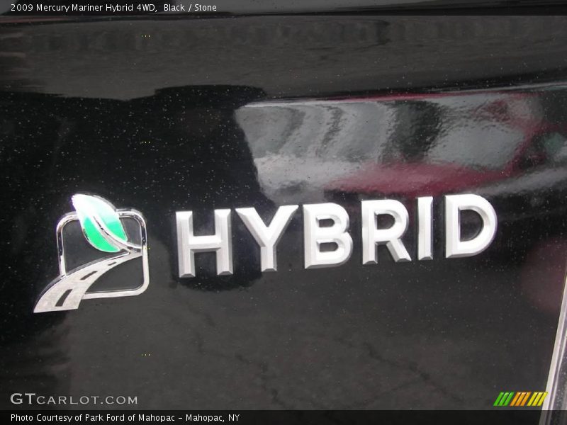 Black / Stone 2009 Mercury Mariner Hybrid 4WD