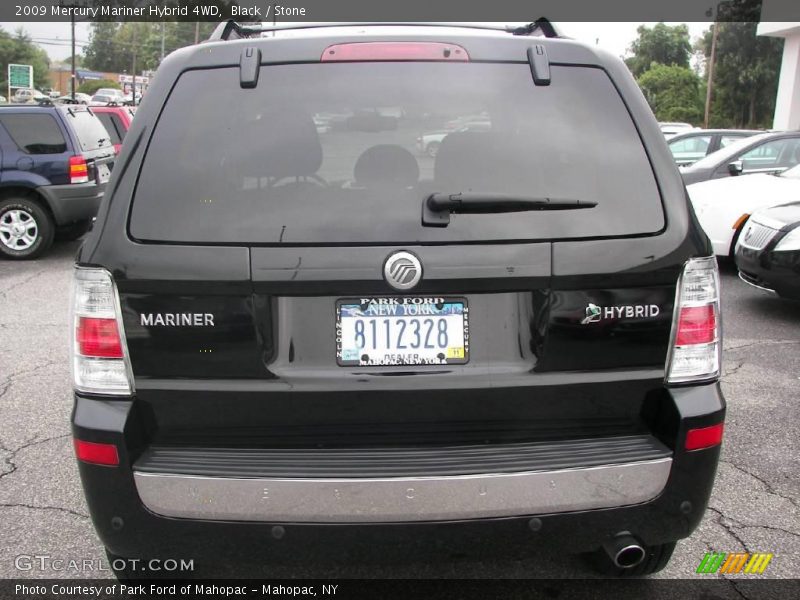 Black / Stone 2009 Mercury Mariner Hybrid 4WD