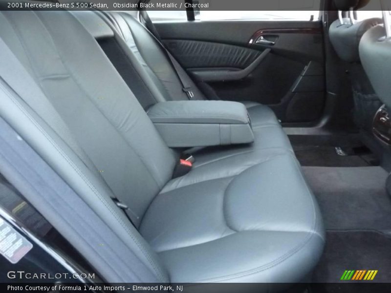 Obsidian Black Metallic / Charcoal 2001 Mercedes-Benz S 500 Sedan