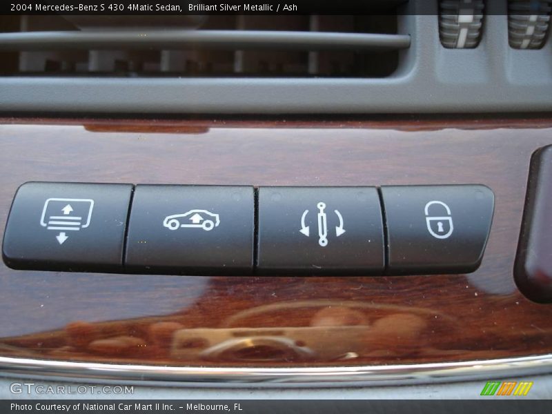 Brilliant Silver Metallic / Ash 2004 Mercedes-Benz S 430 4Matic Sedan