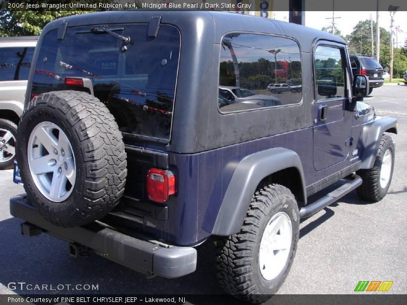 Midnight Blue Pearl / Dark Slate Gray 2006 Jeep Wrangler Unlimited Rubicon 4x4