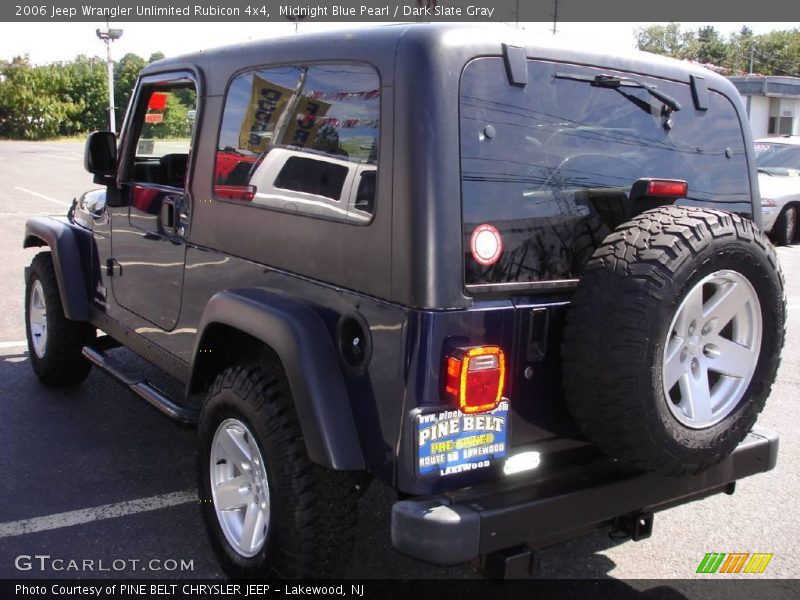 Midnight Blue Pearl / Dark Slate Gray 2006 Jeep Wrangler Unlimited Rubicon 4x4