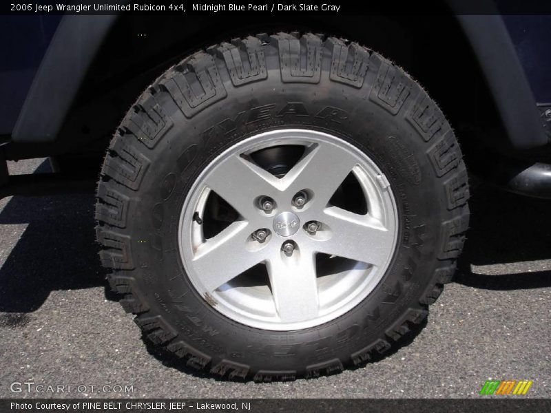 Midnight Blue Pearl / Dark Slate Gray 2006 Jeep Wrangler Unlimited Rubicon 4x4