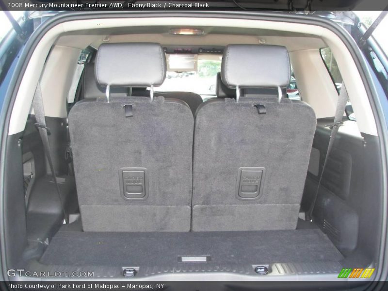 Ebony Black / Charcoal Black 2008 Mercury Mountaineer Premier AWD
