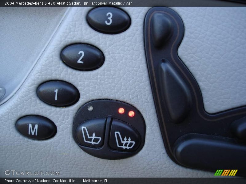 Brilliant Silver Metallic / Ash 2004 Mercedes-Benz S 430 4Matic Sedan