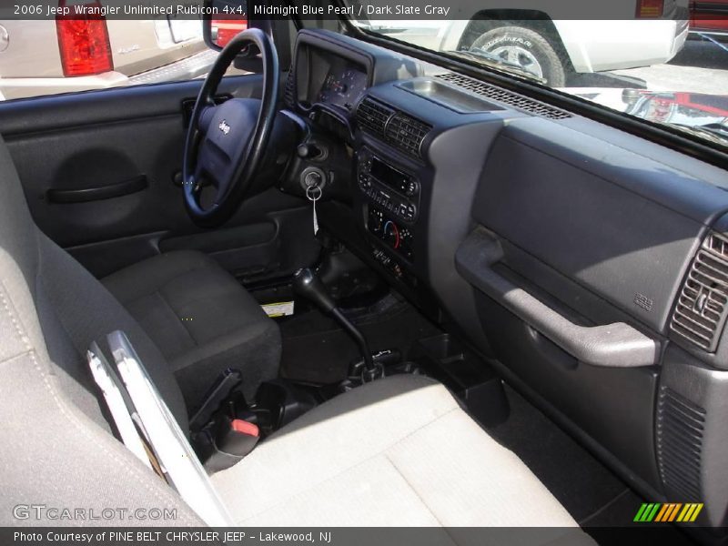 Midnight Blue Pearl / Dark Slate Gray 2006 Jeep Wrangler Unlimited Rubicon 4x4