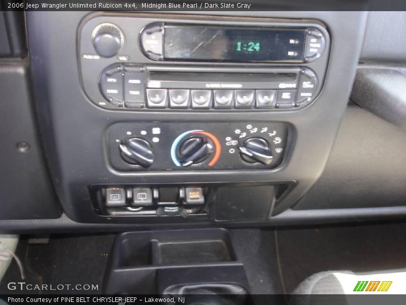 Midnight Blue Pearl / Dark Slate Gray 2006 Jeep Wrangler Unlimited Rubicon 4x4
