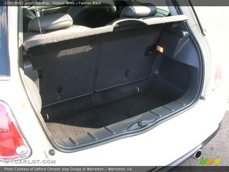 Pepper White / Panther Black 2005 Mini Cooper Hardtop