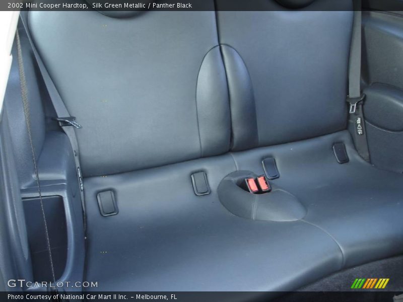 Silk Green Metallic / Panther Black 2002 Mini Cooper Hardtop