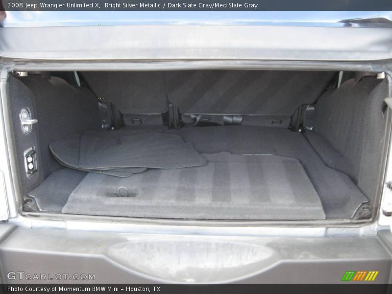 Bright Silver Metallic / Dark Slate Gray/Med Slate Gray 2008 Jeep Wrangler Unlimited X