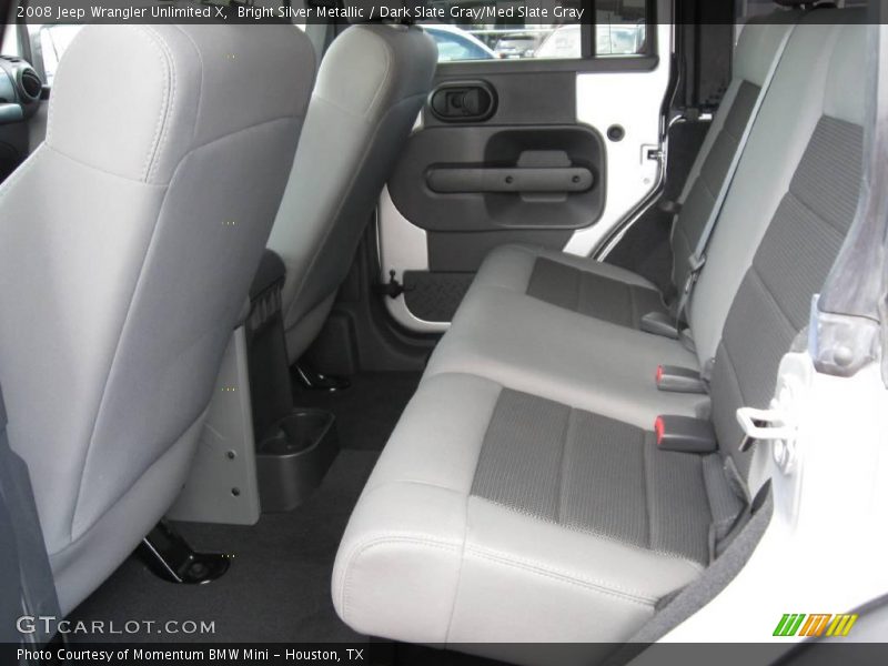 Bright Silver Metallic / Dark Slate Gray/Med Slate Gray 2008 Jeep Wrangler Unlimited X
