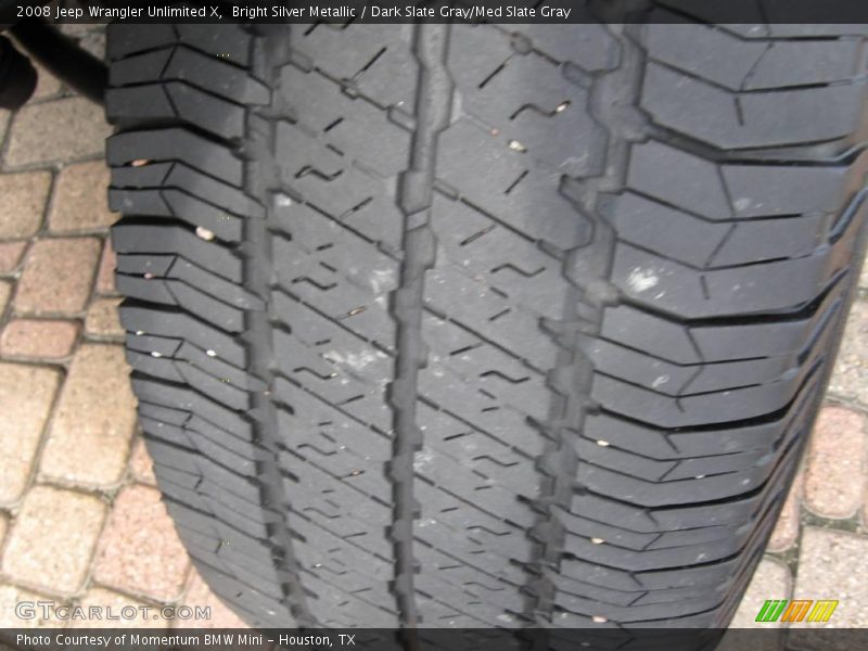 Bright Silver Metallic / Dark Slate Gray/Med Slate Gray 2008 Jeep Wrangler Unlimited X
