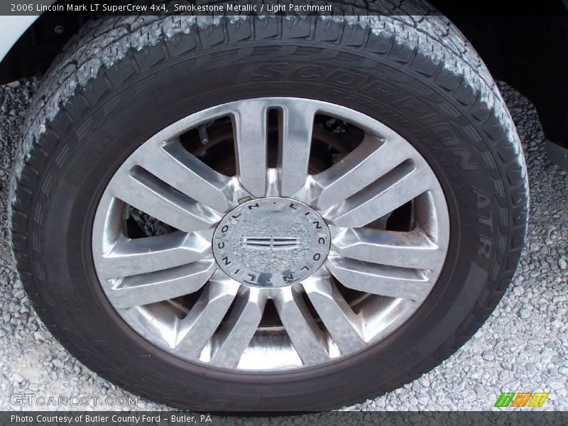 Smokestone Metallic / Light Parchment 2006 Lincoln Mark LT SuperCrew 4x4
