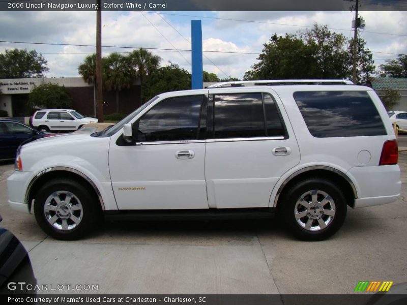 Oxford White / Camel 2006 Lincoln Navigator Luxury