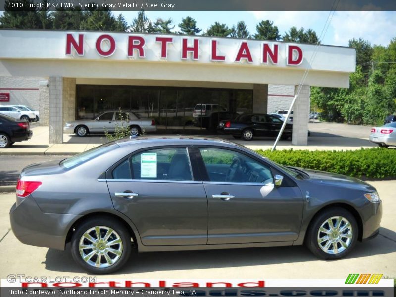 Sterling Gray Metallic / Steel Gray 2010 Lincoln MKZ FWD