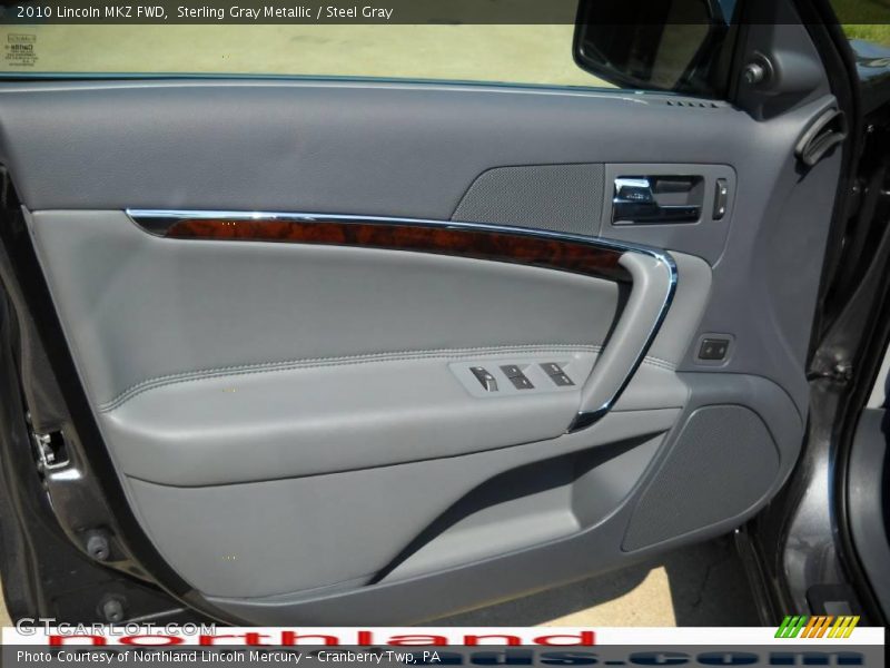 Sterling Gray Metallic / Steel Gray 2010 Lincoln MKZ FWD