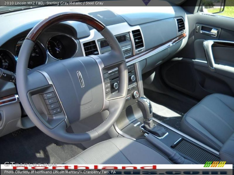 Sterling Gray Metallic / Steel Gray 2010 Lincoln MKZ FWD