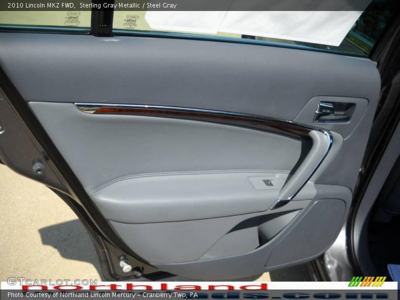 Sterling Gray Metallic / Steel Gray 2010 Lincoln MKZ FWD