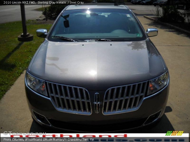 Sterling Gray Metallic / Steel Gray 2010 Lincoln MKZ FWD