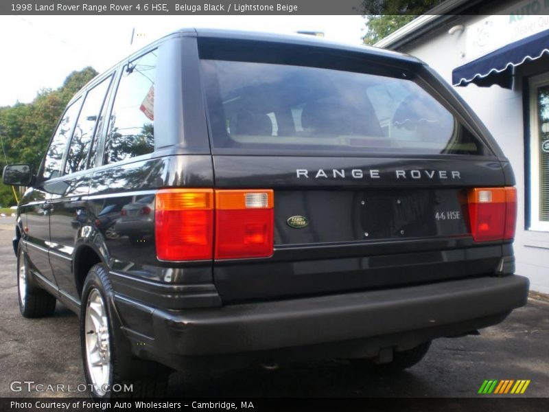 Beluga Black / Lightstone Beige 1998 Land Rover Range Rover 4.6 HSE