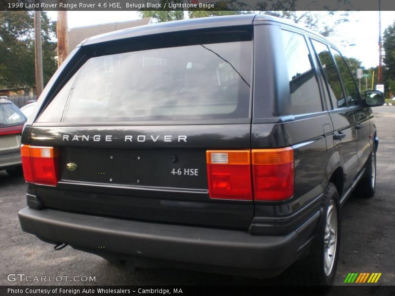 Beluga Black / Lightstone Beige 1998 Land Rover Range Rover 4.6 HSE
