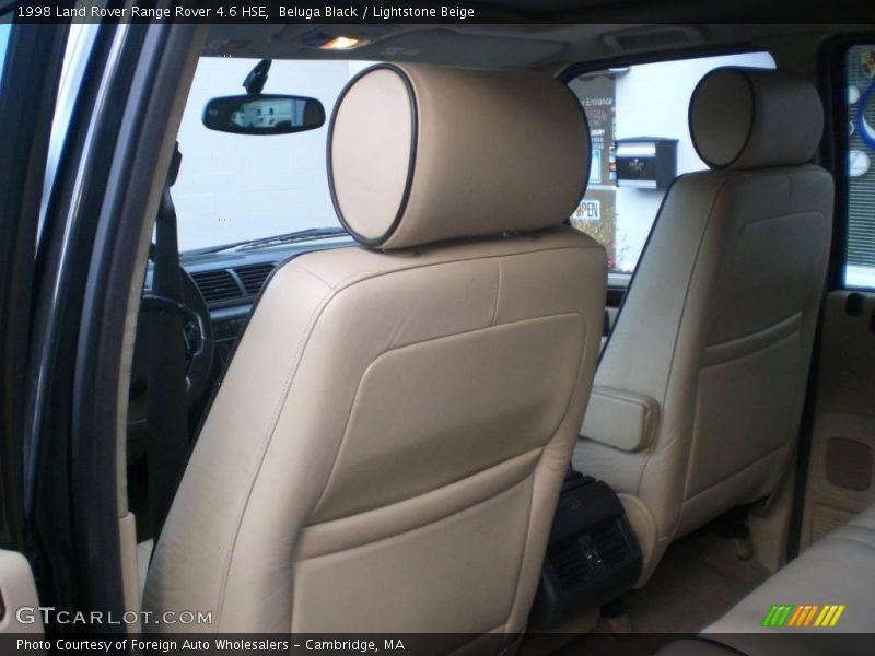 Beluga Black / Lightstone Beige 1998 Land Rover Range Rover 4.6 HSE