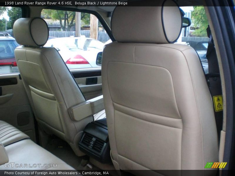 Beluga Black / Lightstone Beige 1998 Land Rover Range Rover 4.6 HSE