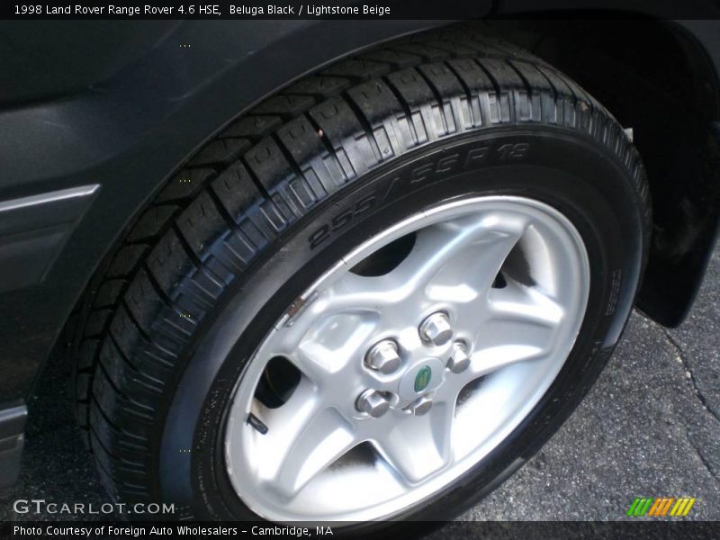 Beluga Black / Lightstone Beige 1998 Land Rover Range Rover 4.6 HSE