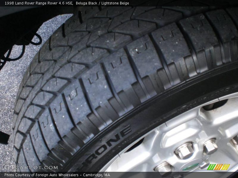 Beluga Black / Lightstone Beige 1998 Land Rover Range Rover 4.6 HSE