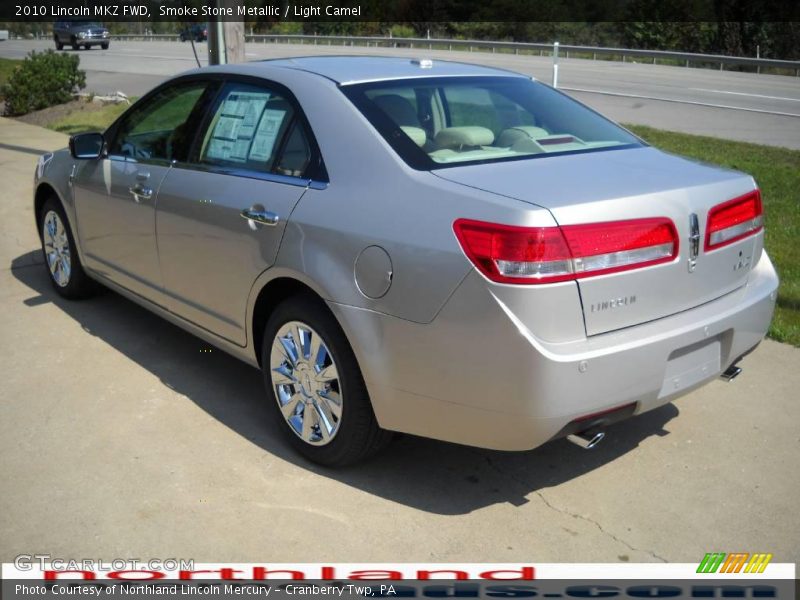 Smoke Stone Metallic / Light Camel 2010 Lincoln MKZ FWD